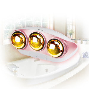 한빛 욕실히터 HV-4933 욕실난방기 3구 핫돌이 화장실 온열기