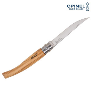 오피넬 나이프 에필레 NO.10 올리브나무 접이식 캠핑 칼