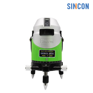 신콘 전자식 레이저 레벨기 SL-443S 그린빔 자동 보정 수평 수직 측정기