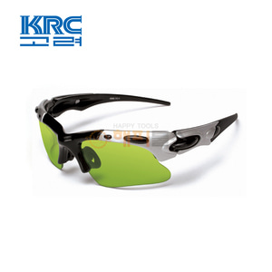 고려 KR-SG4-UV20 녹색 보안경 산업용 보안경 보호안경